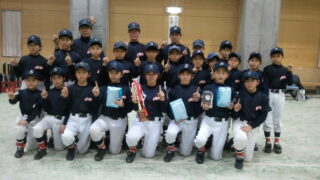 第2回選抜少年野球岩見沢大会　真栄初Ｖ！ 