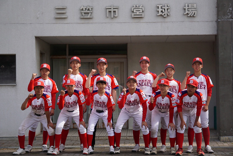 ポニーリーグ代表のとかちインディーズ＝（写真・チーム提供）