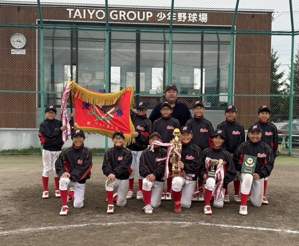 優勝の星置レッドソックス＝（写真・チーム提供）