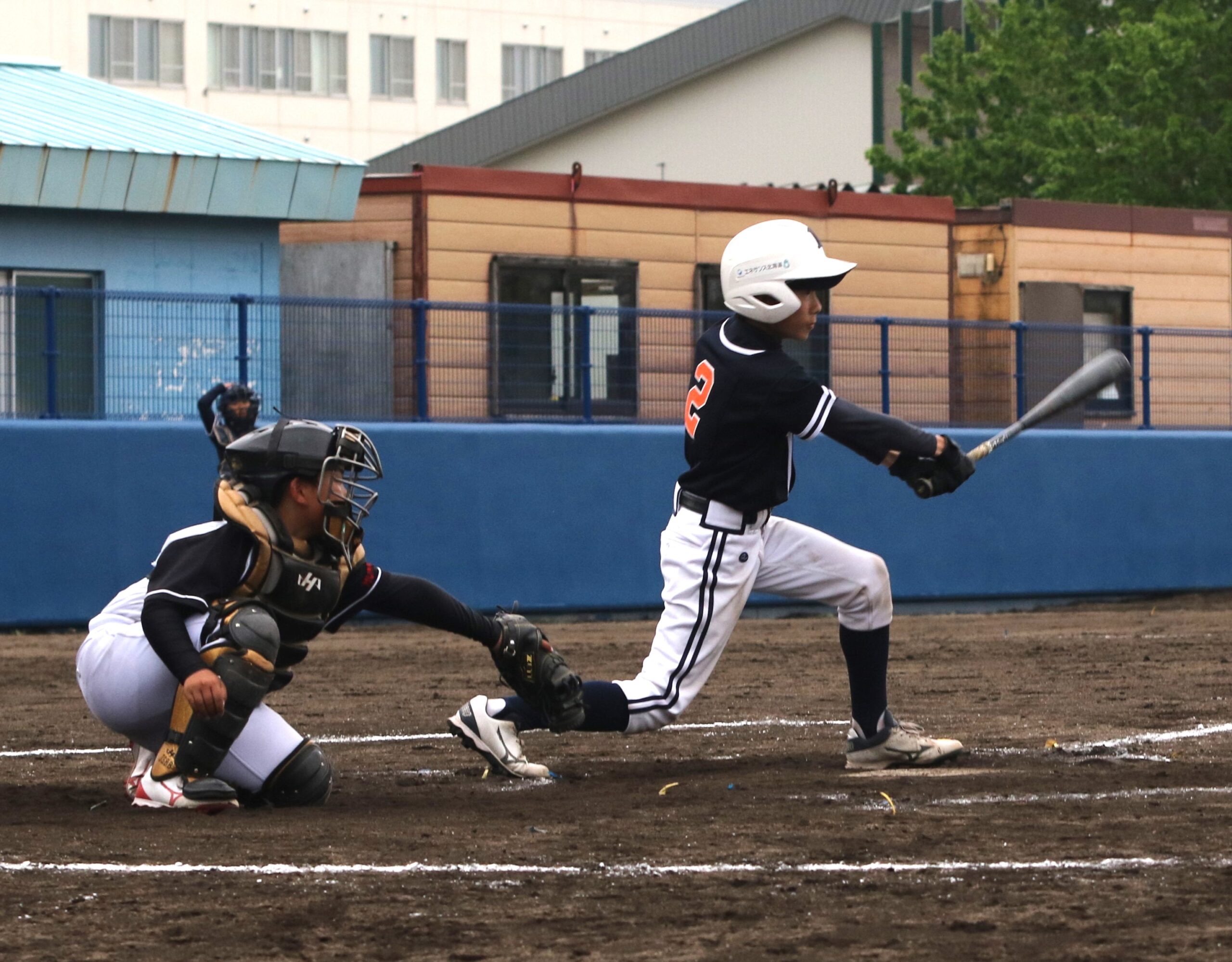 土壇場で大逆転打を放った神（ときわ澄川）、捕手・三浦晴（泉野）