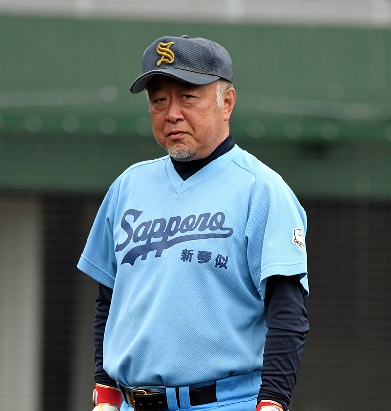 生嶋監督=写真提供・横井さん