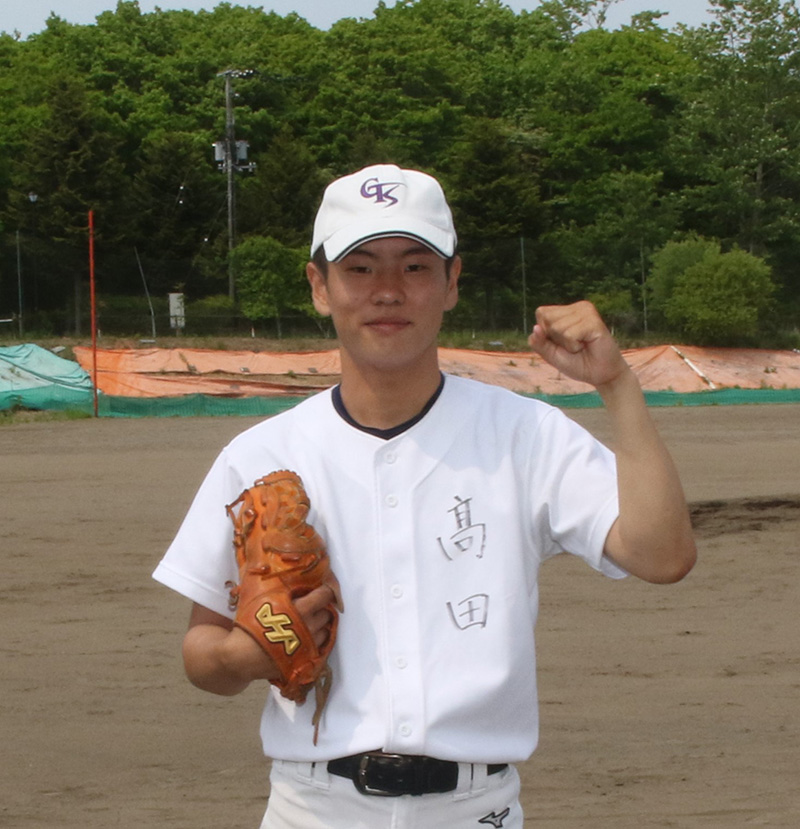 髙田選手（千歳リトルシニア）