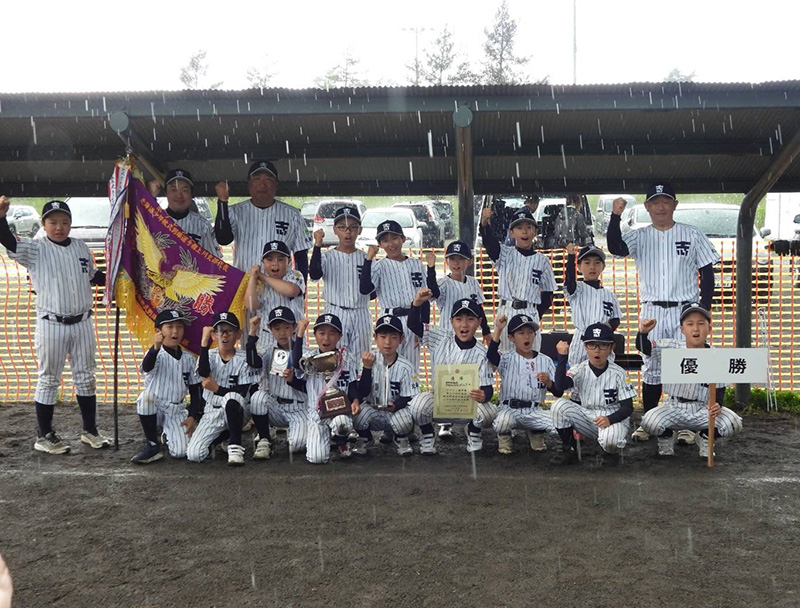 上川支部代表の士別サムライブレイズジュニア=（写真・チーム提供）