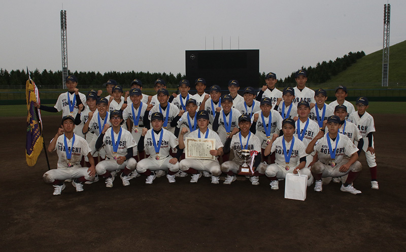 初優勝の北空知深川リトルシニア