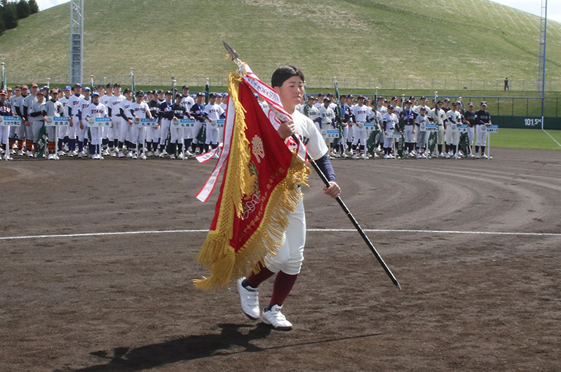 前年度優勝の北空知深川リトルシニア