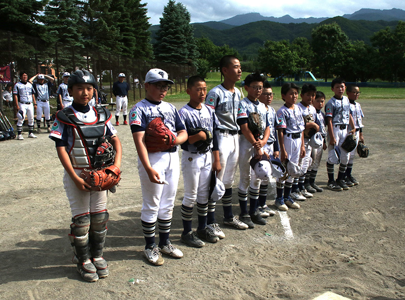 見事な頑張りを見せた余市強い子ナイン