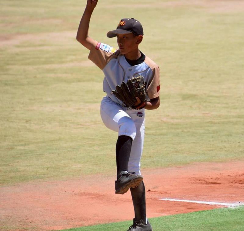 先発の佐藤優湖(準々決勝より)