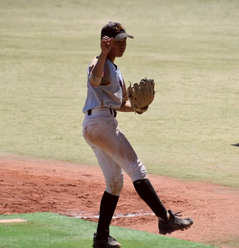 再三のピンチを凌いだ樋口聖良(準々決勝より)