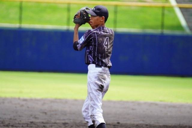 2番手でマウンドに上がった対馬投手