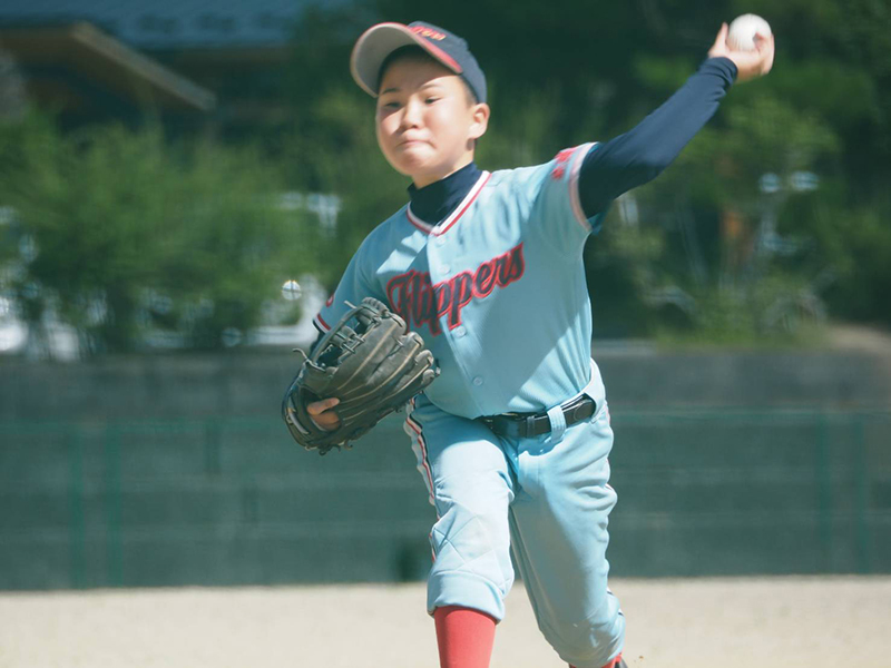 五回零封の快投を見せた川口投手