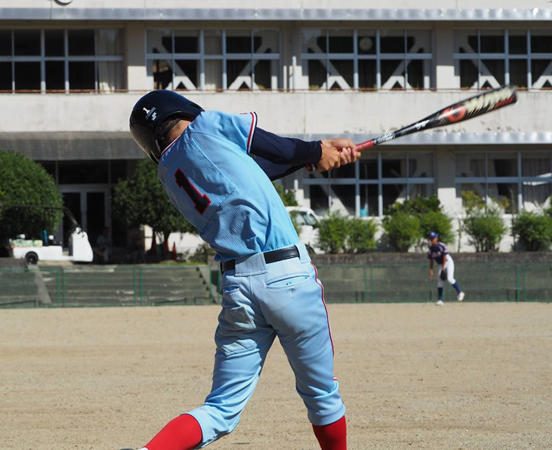 3安打の活躍をみせたDH西山選手