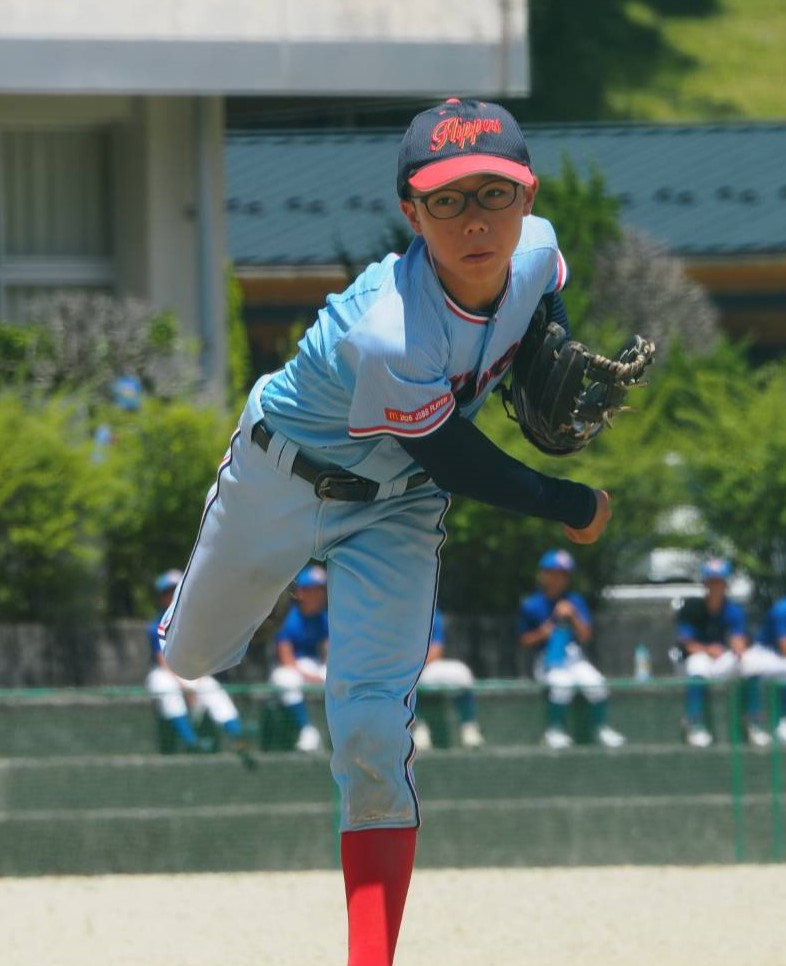 3番手を任された西山投手(準々決勝より)