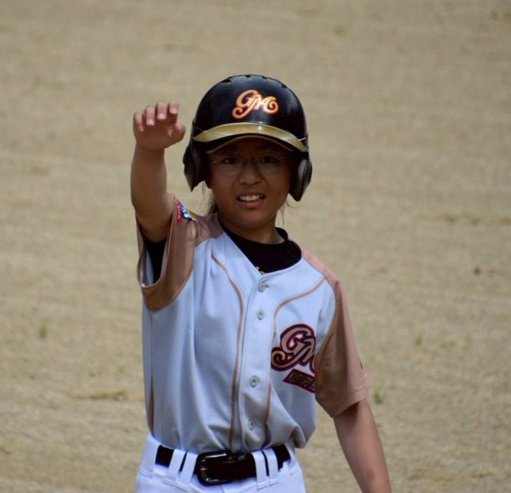 チームの紅一点工藤さん（釧路）
