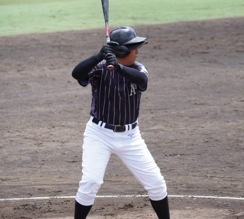 代打で活躍を見せた米田選手（札幌）