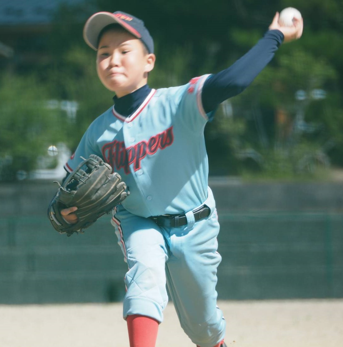 強豪を五回2安打零封の快投をみせた川口投手