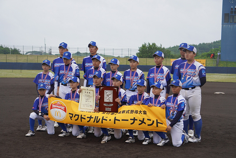 阿波おどりカップ出場の留萌JBC＝（写真チーム提供）