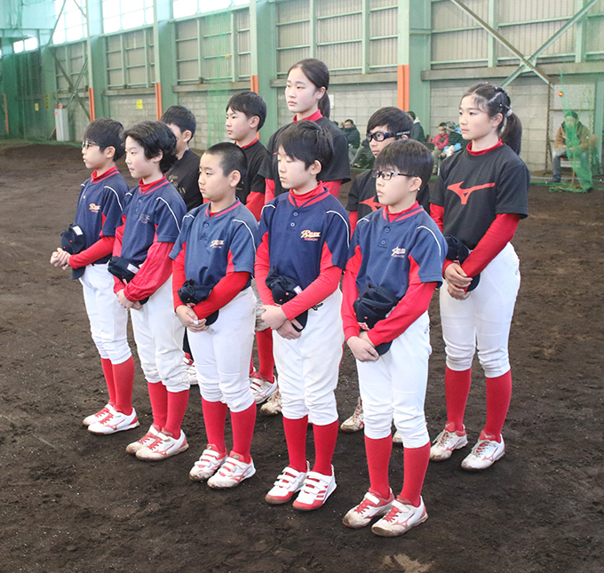 ストライク練習会のサポート役にかってでてくれた星置レッドソックスナイン