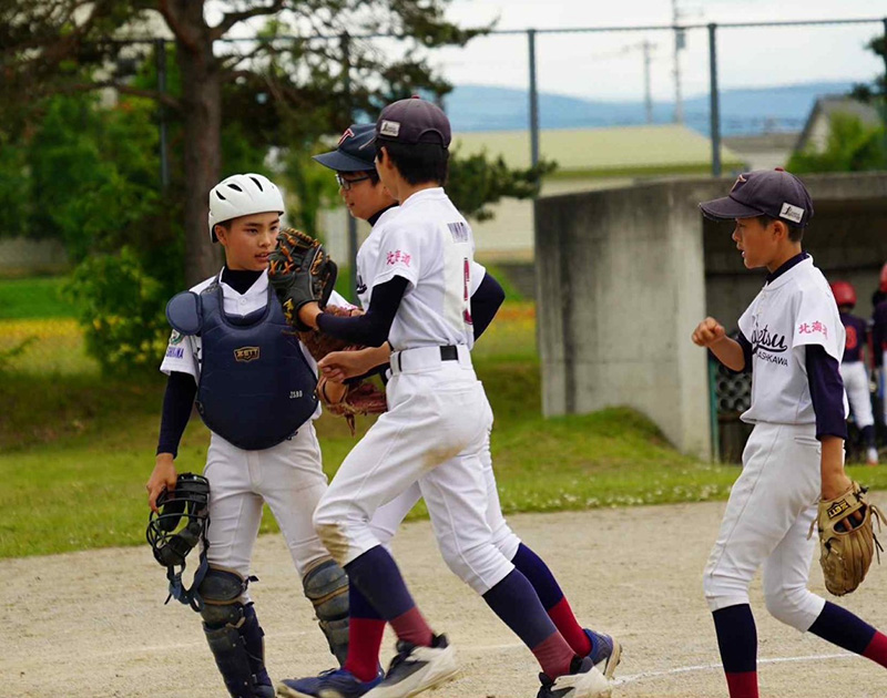 （写真・東川大雪少年野球クラブ提供）
