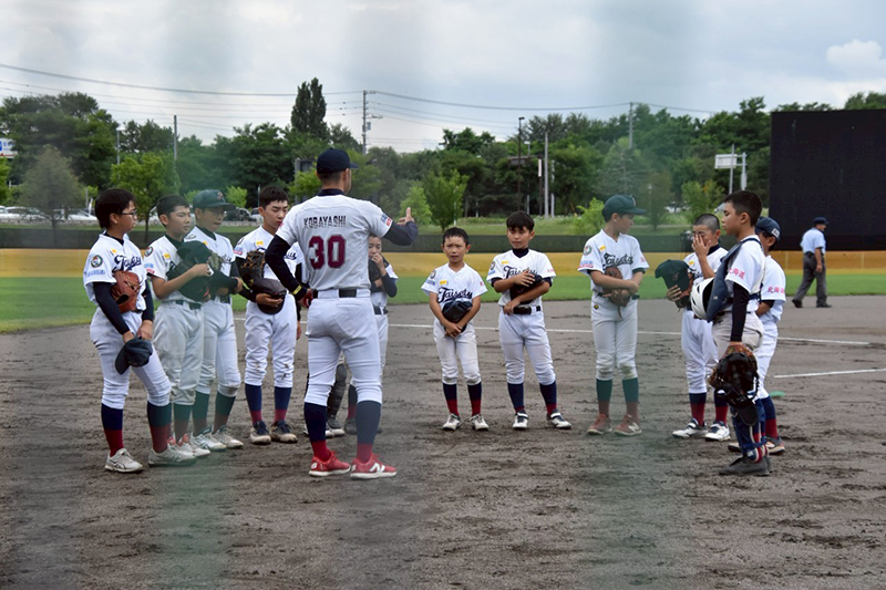 東川大雪少年野球スポーツ少年団=(写真・チーム提供)