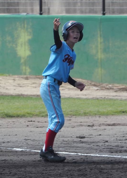 いい場面で出塁、藤野