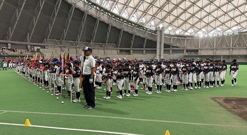 全道から25チームが集結！夢の舞台「つどーむ」で熱戦開幕 