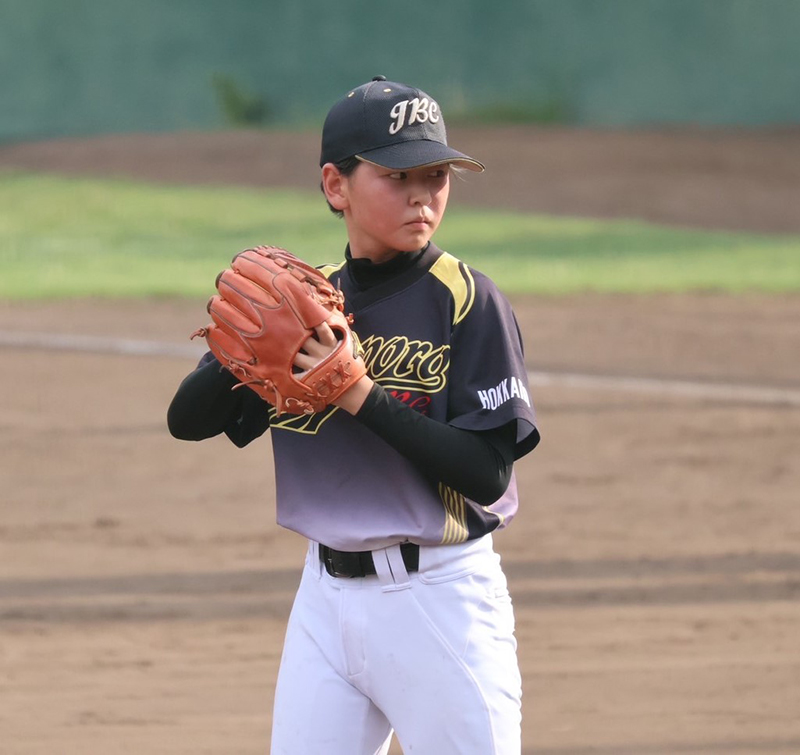完璧な投球でチームの勝利に貢献した山口投手（JBC札幌）