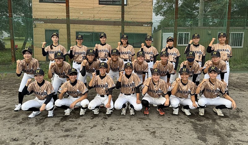 U-15女子北海道選抜＝（写真・チーム提供）