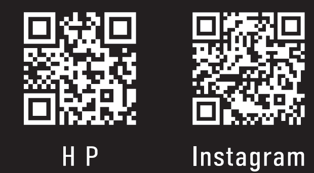 ホームページ・Instagram　QRコード