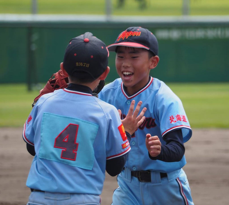 ファインプレーでチームを救った佐藤