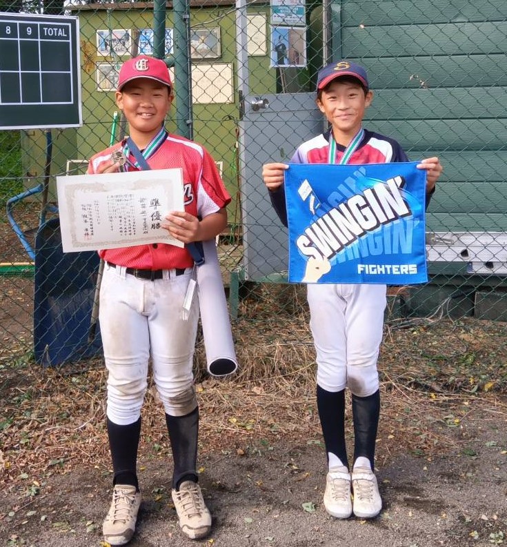 優秀選手賞
西野橙性（新富）
敢闘賞
工藤義嗣（新富）