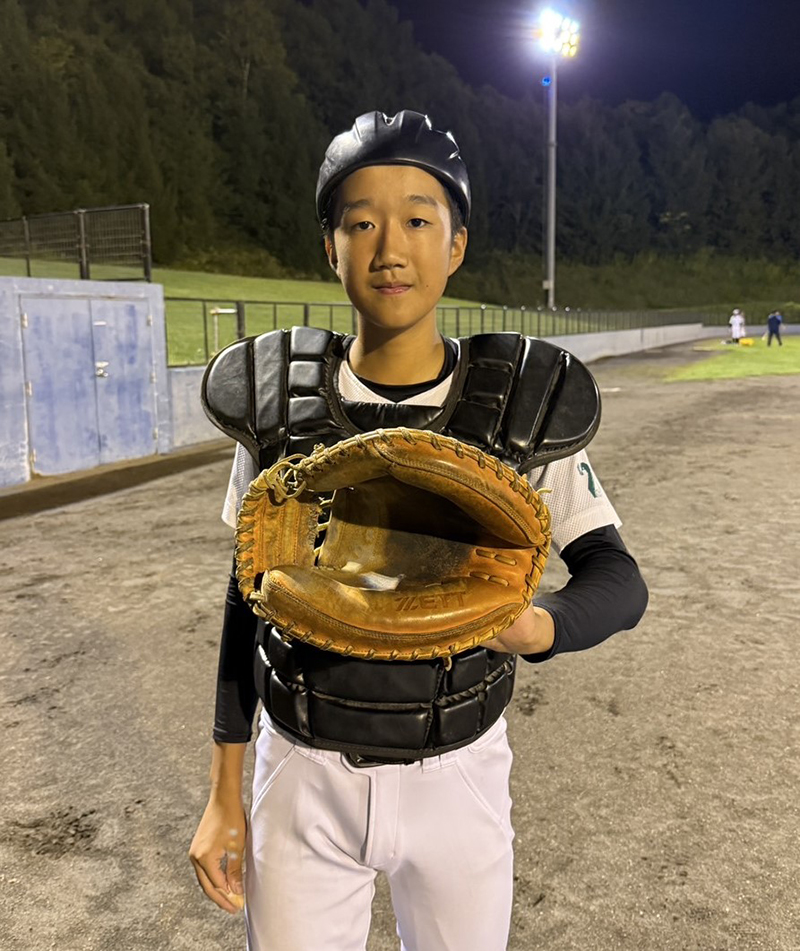 チームのカギを握る奥山選手（岩見沢）