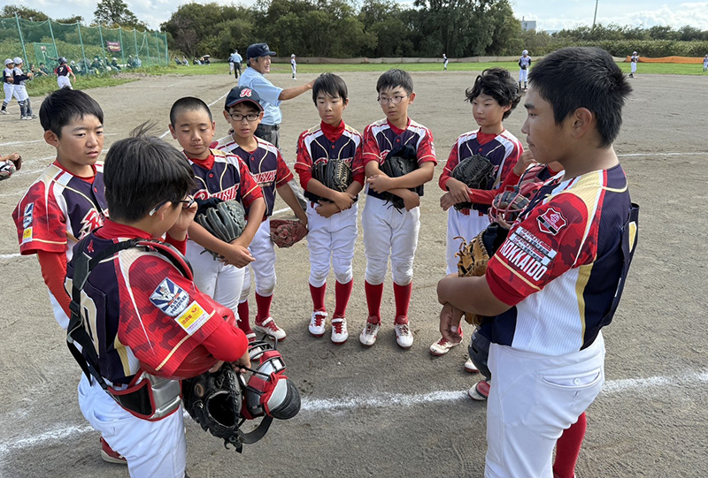星置ナインは選手同士でしっかり自己評価を行い、それぞれの課題に真摯に向き合っていた。