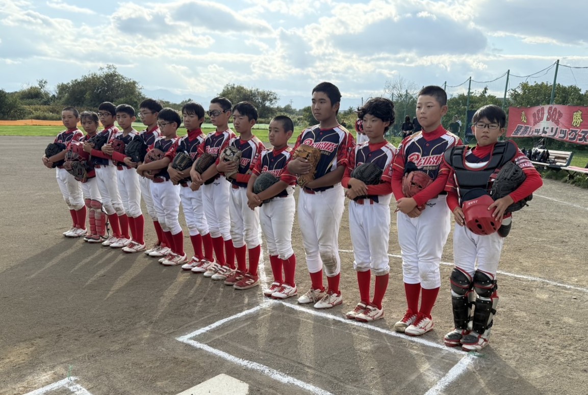 決勝をチーム一丸で戦った星置レッドソックス