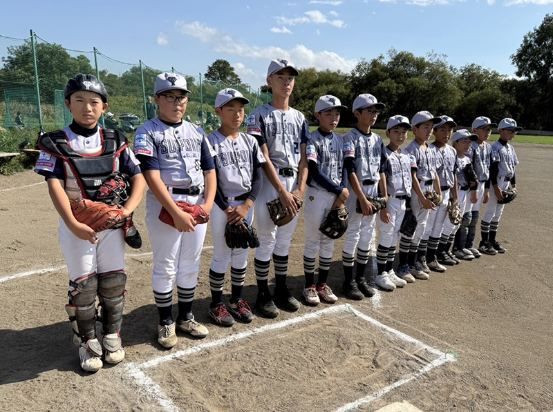 準決勝に挑んだ余市強い子ナイン