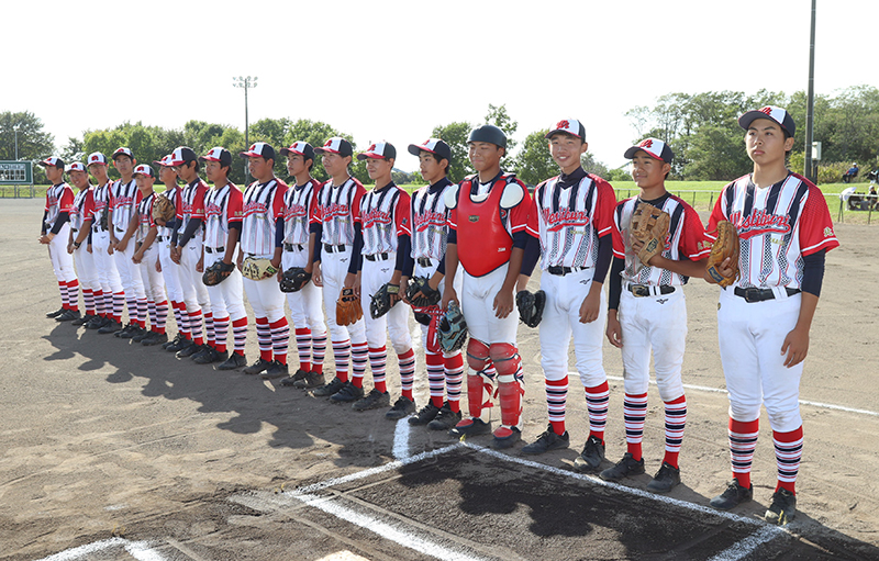 2年ぶりの優勝に輝いた西胆振BBCナイン