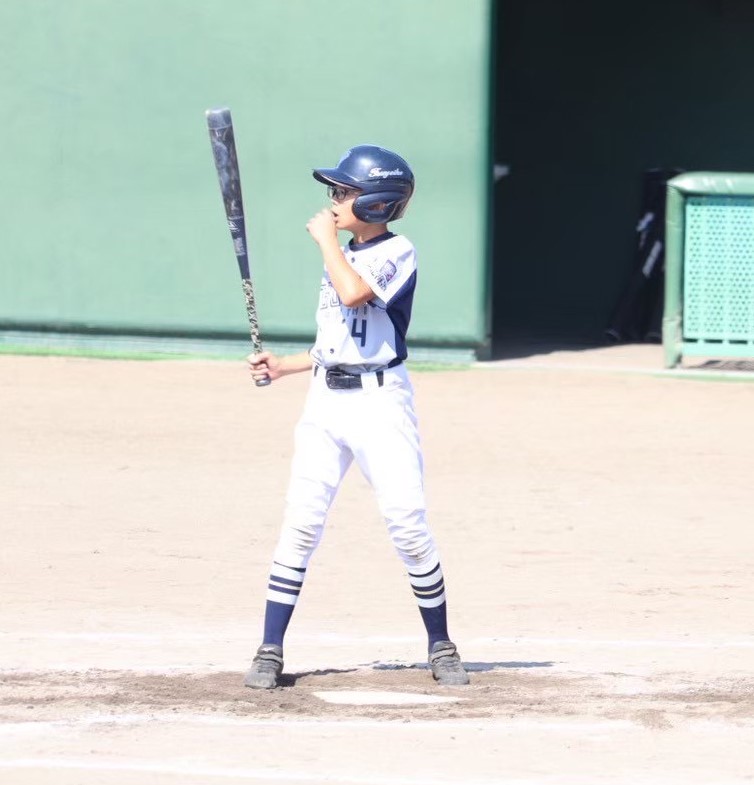 伊藤選手(写真・余市強い子野球スポーツ少年団提供)