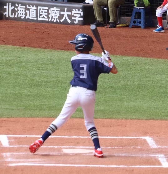 横浜選手(写真・余市強い子野球スポーツ少年団提供)