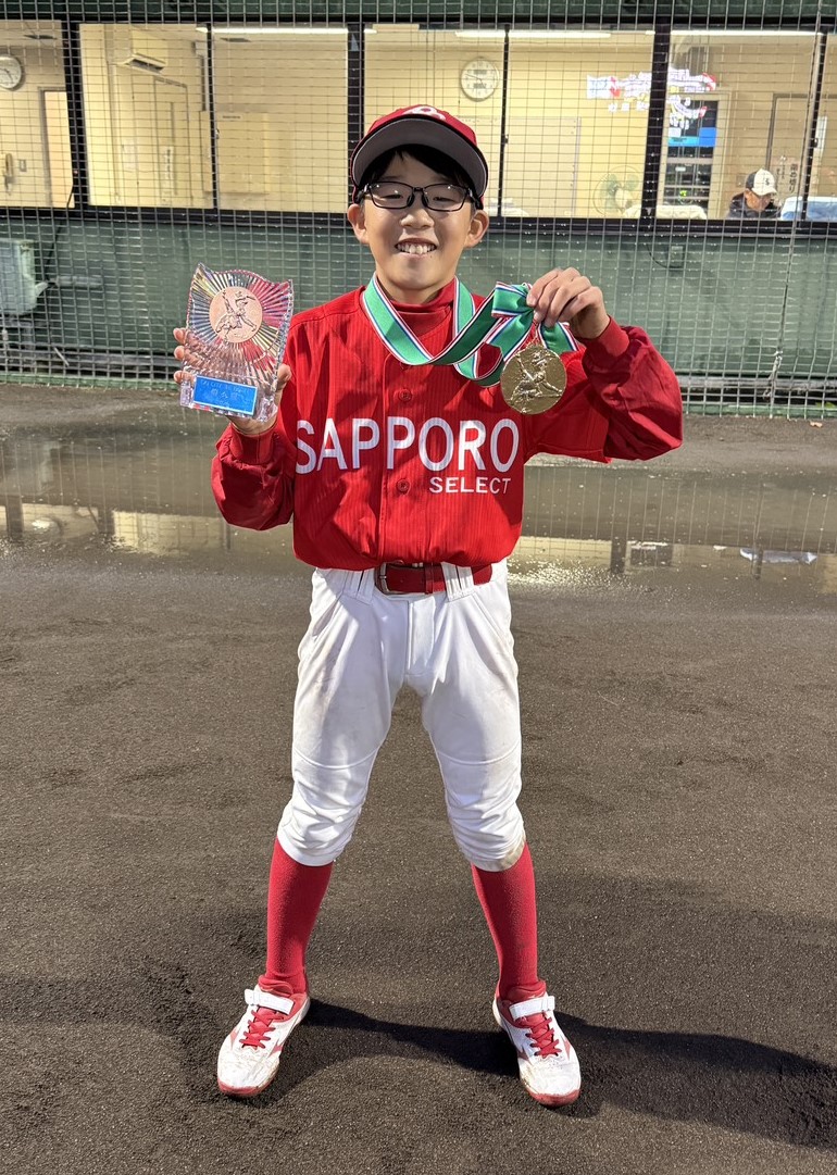 主将の池内選手（札幌選抜）