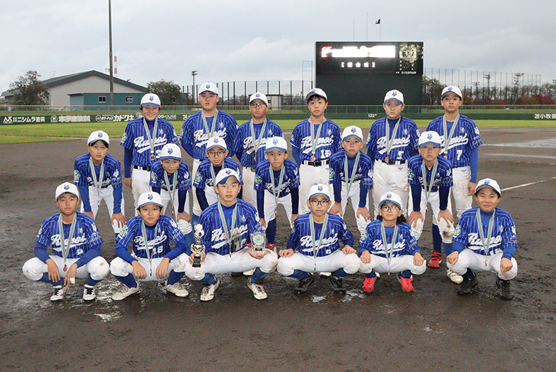 代表決定戦に敗れるも第3位の留萌選抜チーム