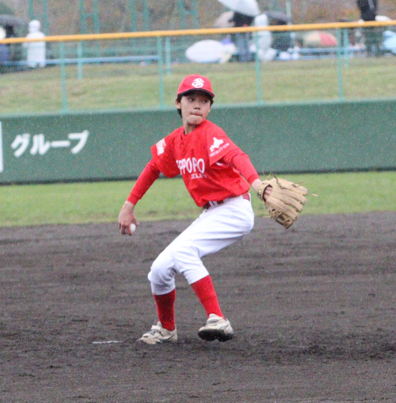 山﨑投手（札幌選抜）