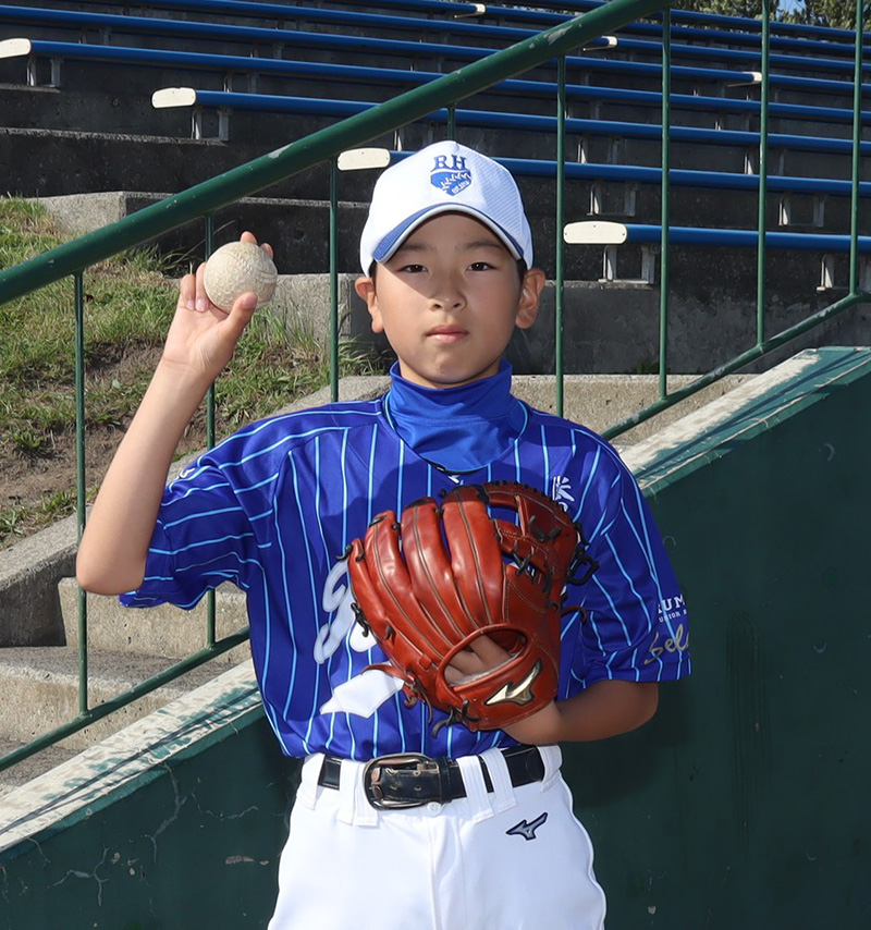 川崎投手（留萌選抜）