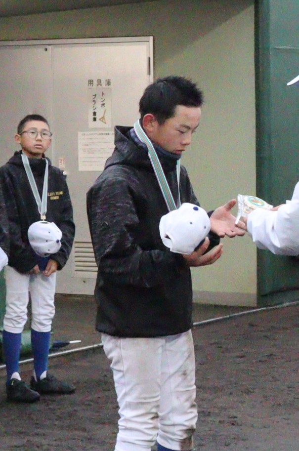 敢闘賞・永田選手（留萌選抜）