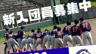 【PR】新入団員募集・札幌白石ポニーリーグ 