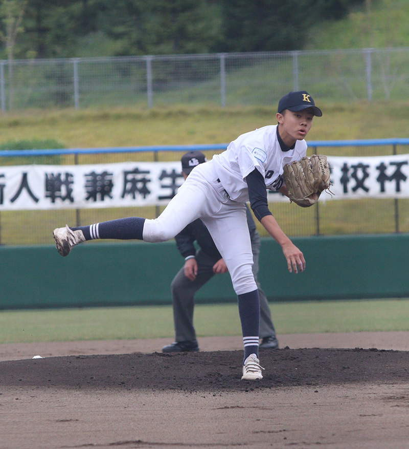 笠井投手（札幌北）