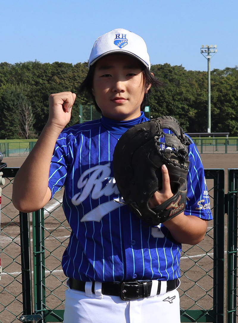 菅原選手（留萌選抜）