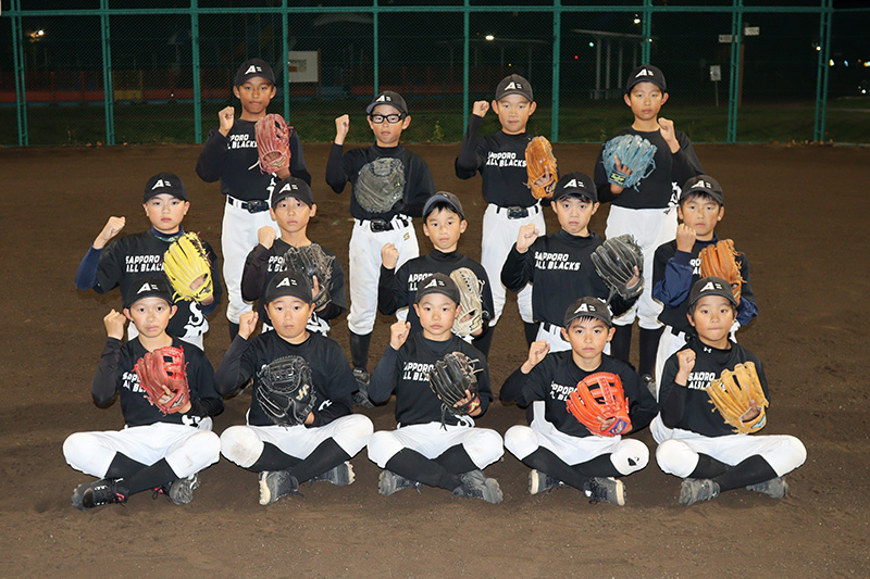 新チームの中心を担う5年生(札幌オールブラックス)