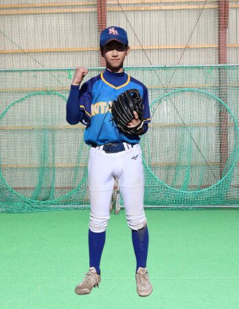 井部主将(北広島リトルシニア)