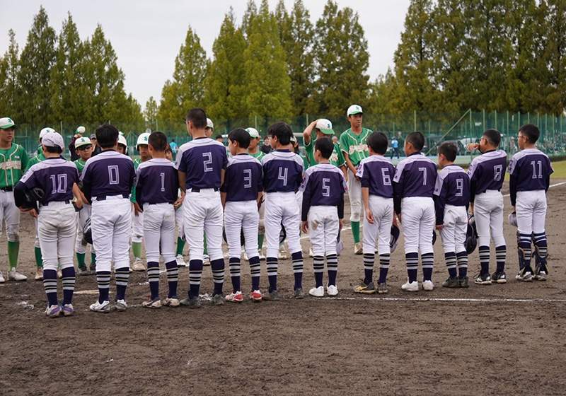 2回戦に挑んだ余市強い子ナイン