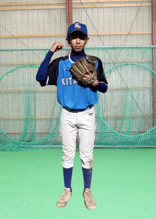 鶴ケ﨑1年生キャプテン(北広島)