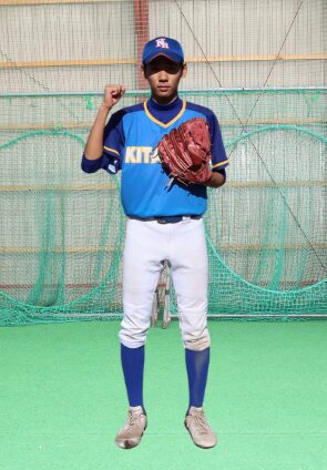 急成長を見せる佐賀井投手(北広島)